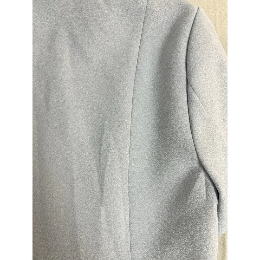 C Comma Vintage Gray Blue Dress Suit 42/44‎ Made Buenos Aires Classy Rare